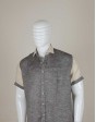 Dark Grey Jute Half sleev shirt - MGGrey01