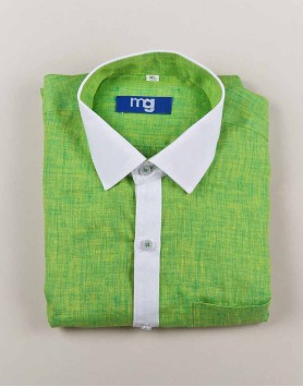 Light green casual shirt - MGGreen07