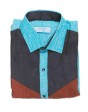 Sky Blue Full Sleeve Linen Shirt - MGBlue004